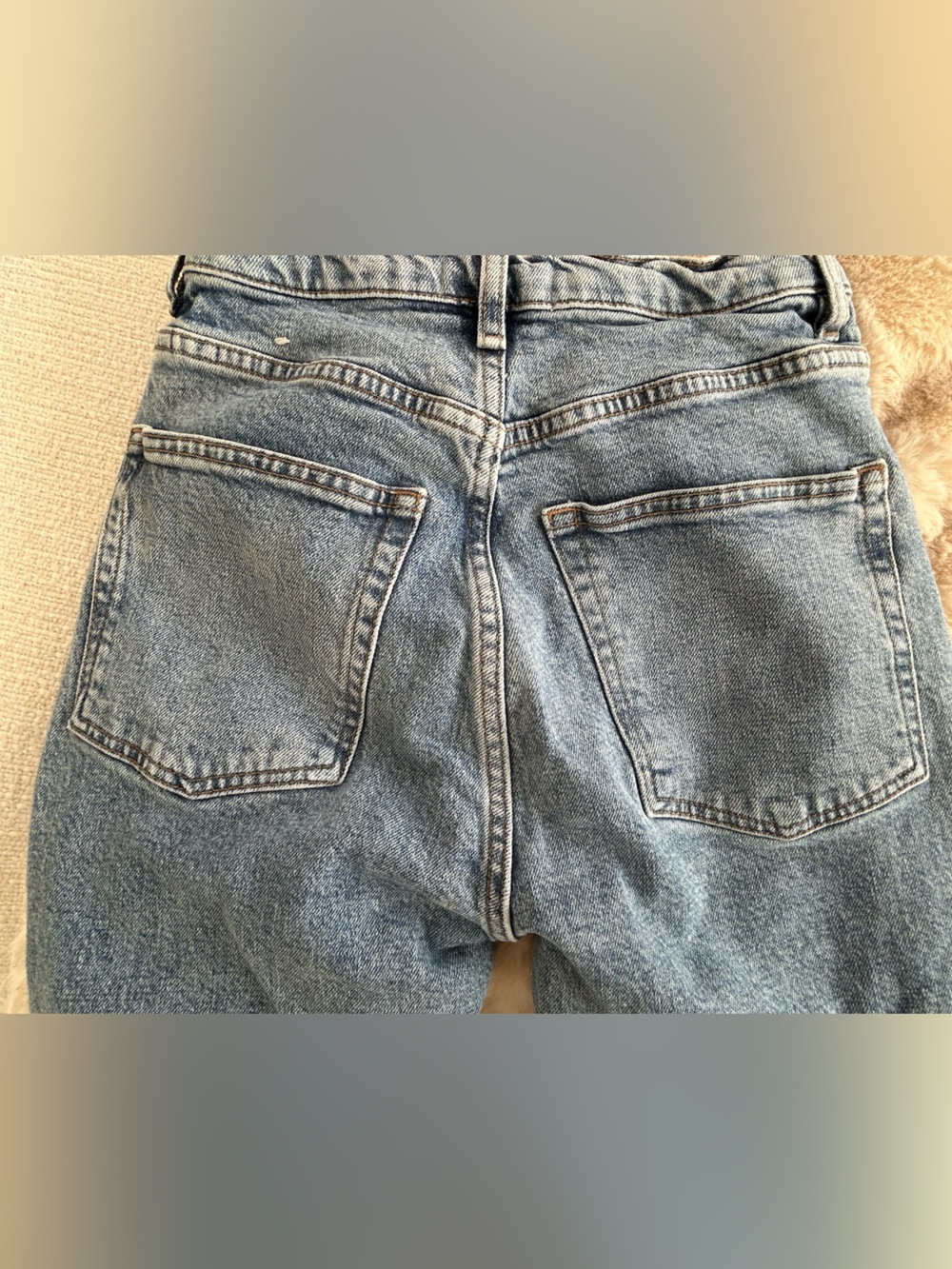 & Other Stories Light Blue Straight-Leg Denim Jeans - Picture 7 of 7